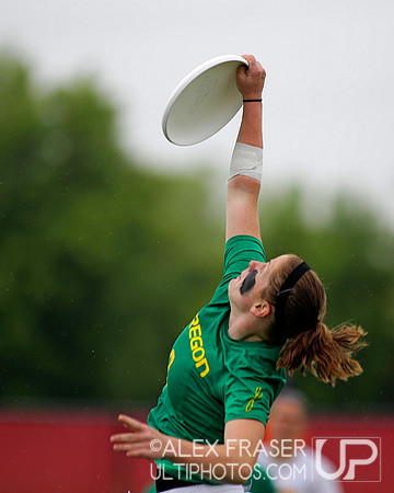 Women's Semi I - Oregon vs BC - 2015 USAU DI College Championships