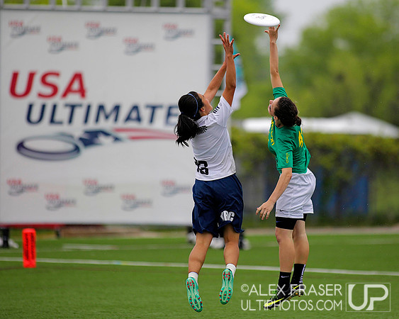 Women's Semi I - Oregon vs BC - 2015 USAU DI College Championships