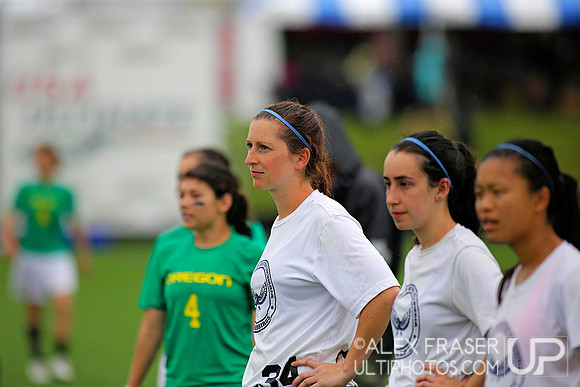 Women's Semi I - Oregon vs BC - 2015 USAU DI College Championships
