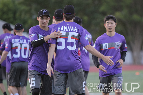 Atlanta Hustle versus Charlotte Express