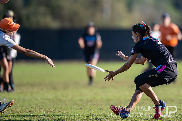 Flipside vs Schwa in 5th-place finals at USA Ultimate National Championships