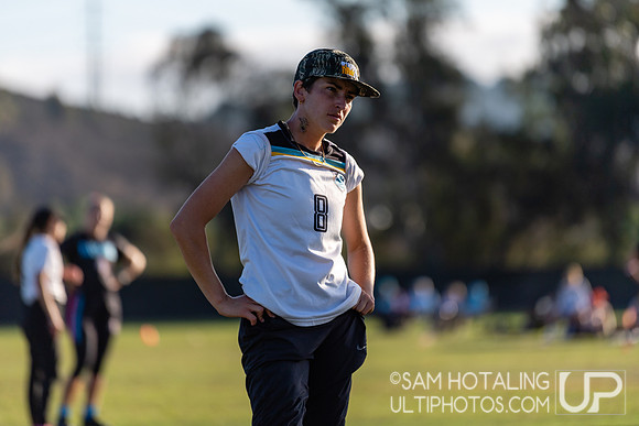 Flipside vs Schwa in 5th-place finals at USA Ultimate National Championships