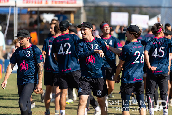 Johnny Bravo vs Chicago Machine in quarterfinals at USA Ultimate National Championships