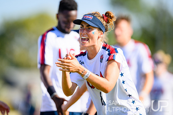 Pool play during World Ultimate Championships at Runaway Bay Precinct