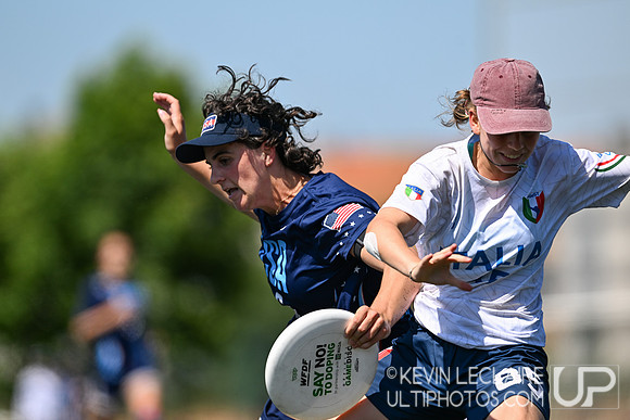 USA Women v Italy - WU24 Thursday