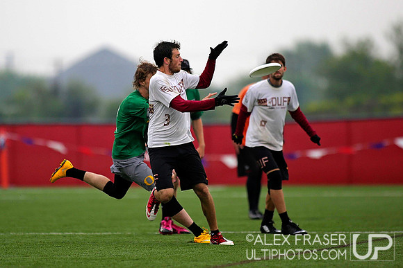 Men's Semi I - Oregon vs FSU - 2015 USAU DI College Championships