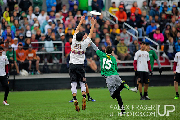 Men's Semi I - Oregon vs FSU - 2015 USAU DI College Championships