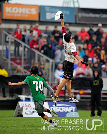 Men's Semi I - Oregon vs FSU - 2015 USAU DI College Championships
