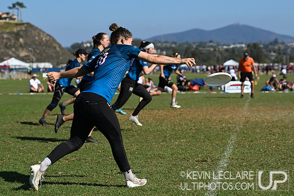 Molly Brown vs Scandal Qtr - USA Ultimate Club Champs 2022