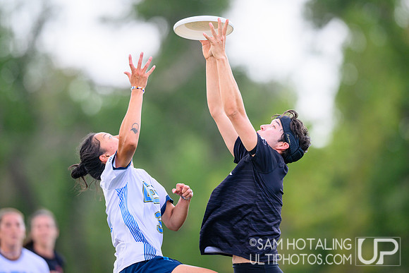 Women’s crossover play during International Club Championships at Aurora Sports Park