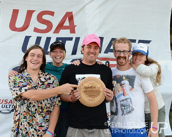 Mental Toss Flycoons - Mixed Team Spirit Winners - 2012 Club Champs