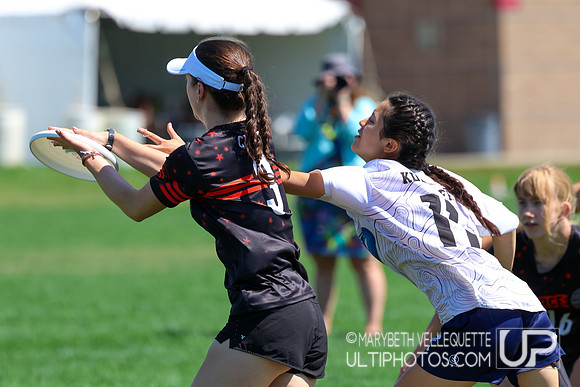 Sunday action at the USA Ultimate Youth Club Championships U-17