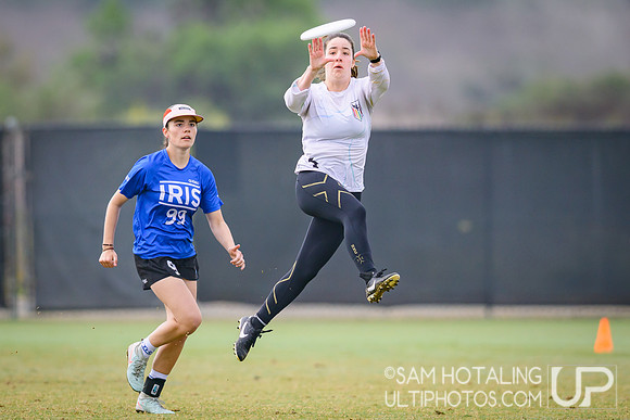 Iris vs Nightlock at USAU Club Championships, Surf Cup Sports Park