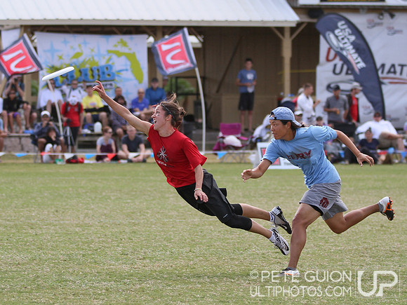 Women's Division Finals, Sunday, 2012 Club Nationals