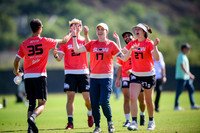 Pool play at USAU Club Championships, Surf Cup Sports Park