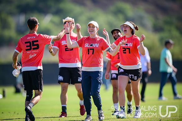 Pool play at USAU Club Championships, Surf Cup Sports Park