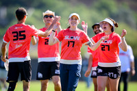Pool play at USAU Club Championships, Surf Cup Sports Park