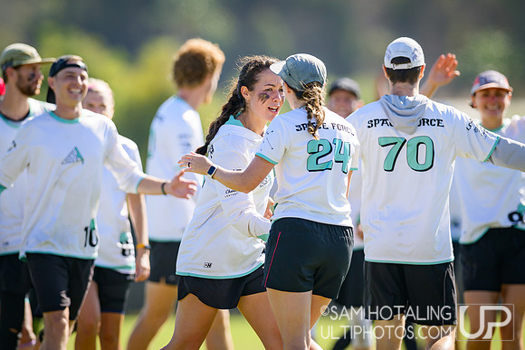Pool play at USAU Club Championships, Surf Cup Sports Park