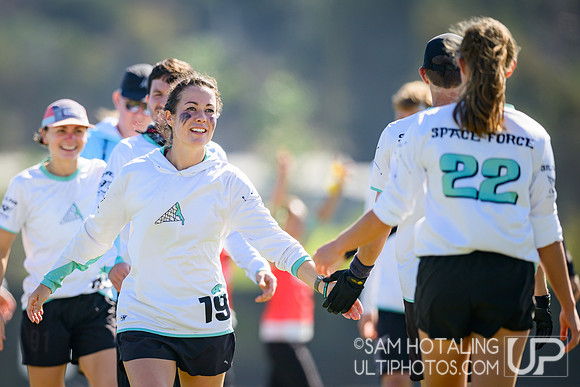 Pool play at USAU Club Championships, Surf Cup Sports Park