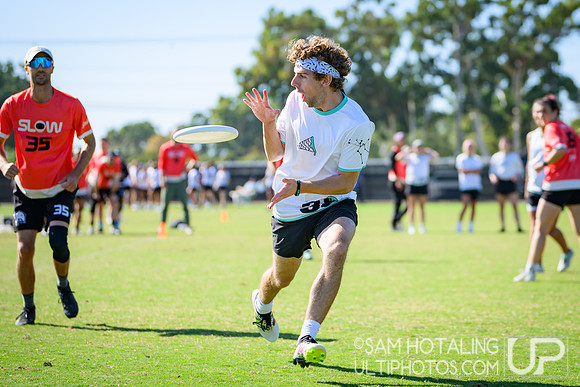 Pool play at USAU Club Championships, Surf Cup Sports Park