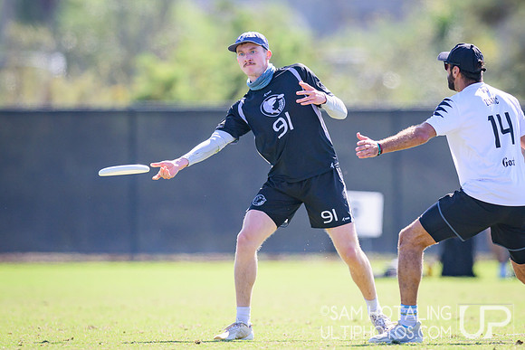 GOAT vs Sockeye at USAU Club Championships, Surf Cup Sports Park