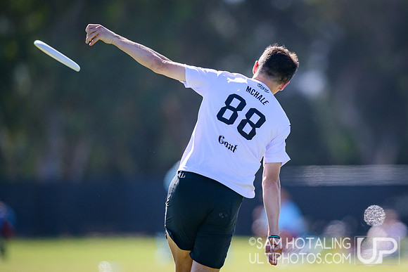 GOAT vs Sockeye at USAU Club Championships, Surf Cup Sports Park