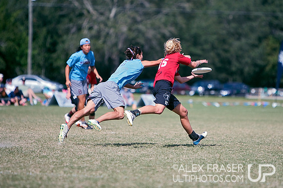 Women's Finals - Fury vs. Riot - 2012 USA Ultimate Club Championships