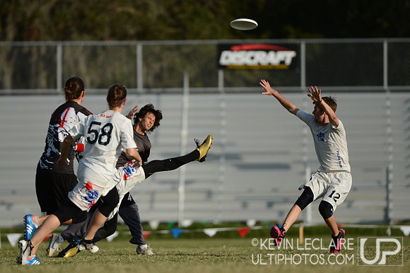 Mixed Final - Blackbird vs. Polar Bears - 2012 USA Ultimate Club