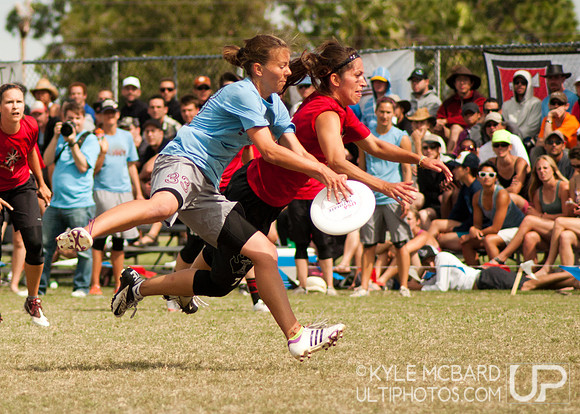 Women's Final - Fury vs. Riot - 2012 USA Ultimate Club Championships