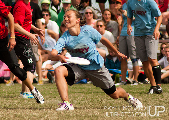 Women's Final - Fury vs. Riot - 2012 USA Ultimate Club Championships