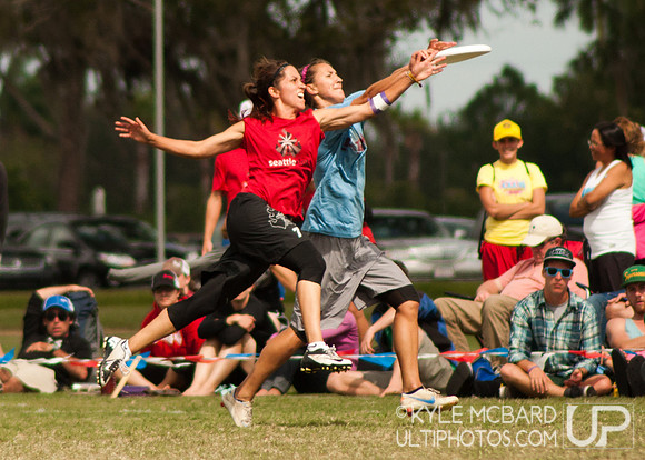 Women's Final - Fury vs. Riot - 2012 USA Ultimate Club Championships