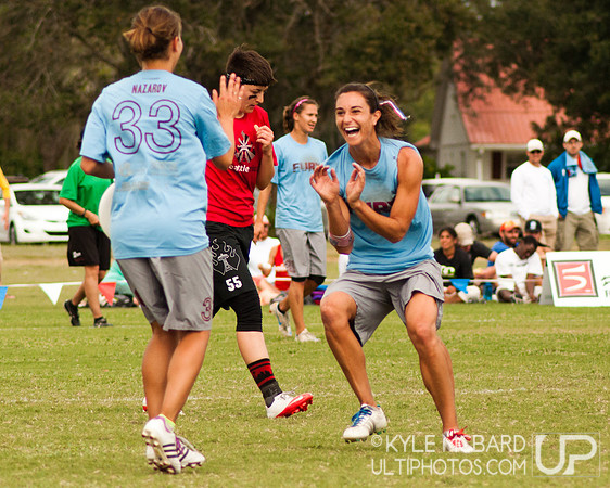 Women's Final - Fury vs. Riot - 2012 USA Ultimate Club Championships