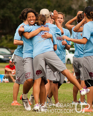 Women's Final - Fury vs. Riot - 2012 USA Ultimate Club Championships