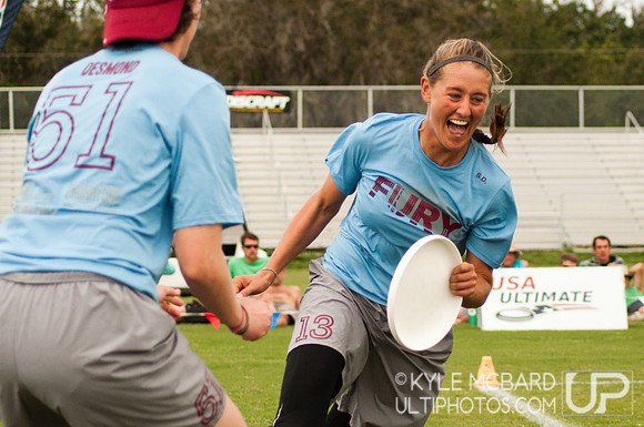 Women's Final - Fury vs. Riot - 2012 USA Ultimate Club Championships