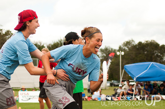 Women's Final - Fury vs. Riot - 2012 USA Ultimate Club Championships