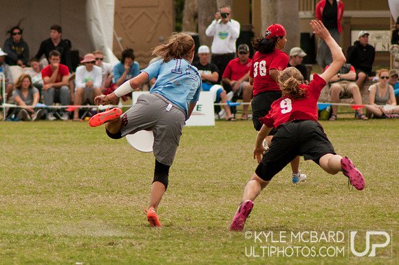Women's Final - Fury vs. Riot - 2012 USA Ultimate Club Championships