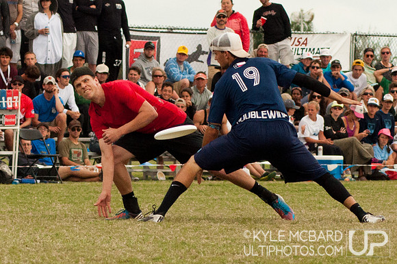 Open Final - Doublewide v. Revolver - 2012 USA Ultimate Club Championships