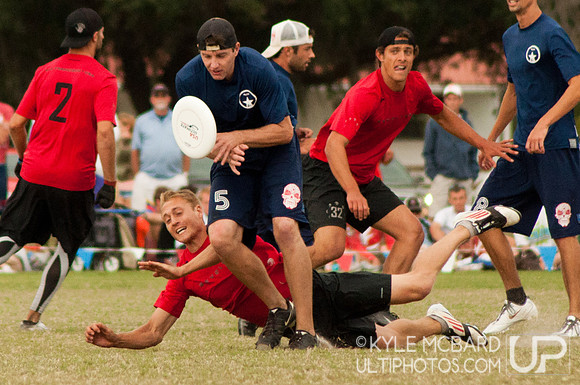 Open Final - Doublewide v. Revolver - 2012 USA Ultimate Club Championships