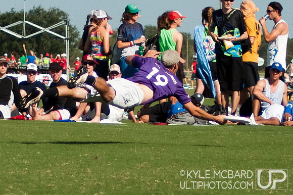Chain Lightning vs. Johnny Bravo - 2012 USA Ultimate Club Championships
