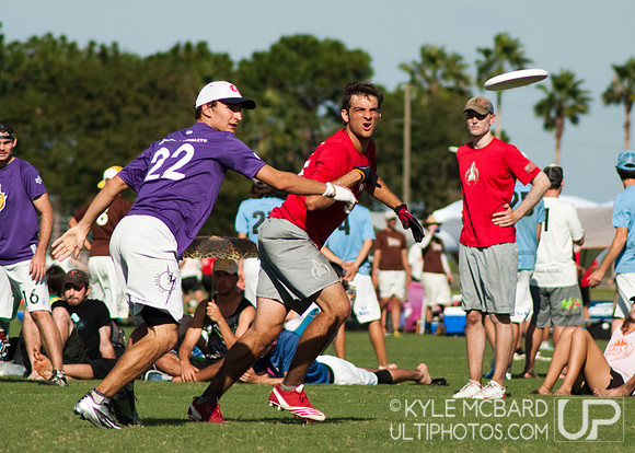 Chain Lightning vs. Johnny Bravo - 2012 USA Ultimate Club Championships