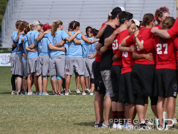 Women's Division Finals, Fury vs Riot, Sunday, 2012 Club Nationals