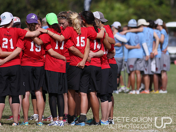 Women's Division Finals, Fury vs Riot, Sunday, 2012 Club Nationals