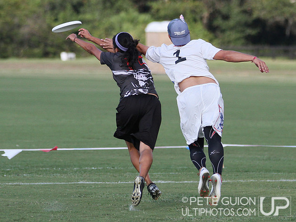 Mixed Division Finals, Polar Bears vs Blackbird, Sunday, 2012 Club Nationals