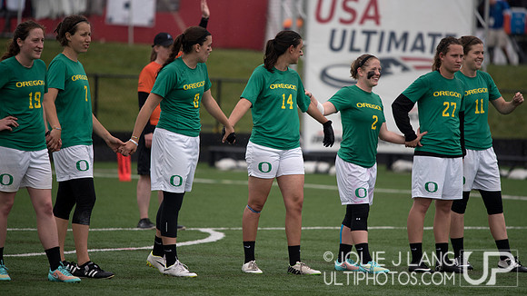 Oregon Fugue vs UBC Thunderbirds Women's Semi - USAU DI College