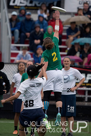 Oregon Fugue vs UBC Thunderbirds Women's Semi - USAU DI College