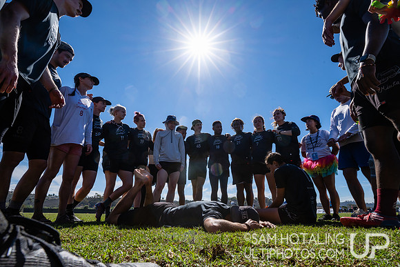 Seattle Mixtape vs NOISE in pool play at USA Ultimate National Championships