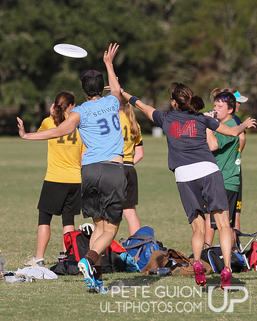 Phoenix vs Schwa, Women's playoffs, Saturday, 2012 Club Nationals