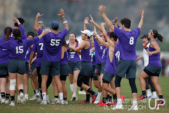 Day 2 of USA Ultimate National Championships.