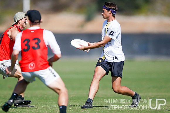 Day 2 of USA Ultimate National Championships.