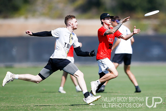 Day 2 of USA Ultimate National Championships.